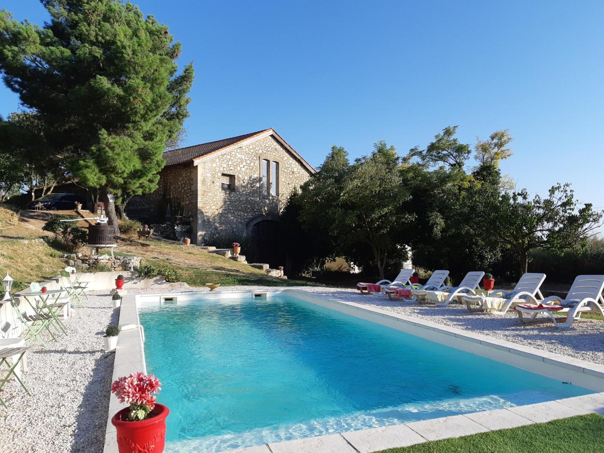 Bed and Breakfast Chez Geraldine Montels  Екстер'єр фото
